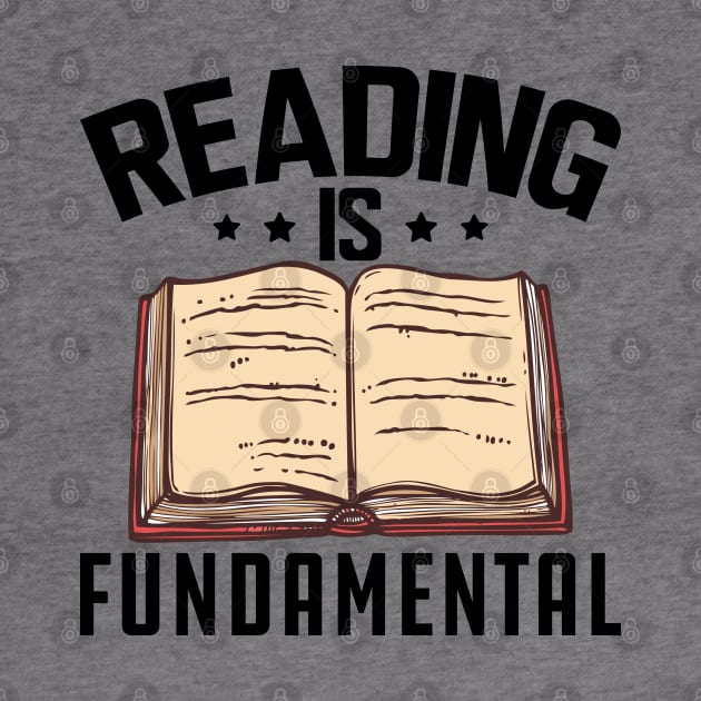 Reading is fundamental by KC Happy Shop